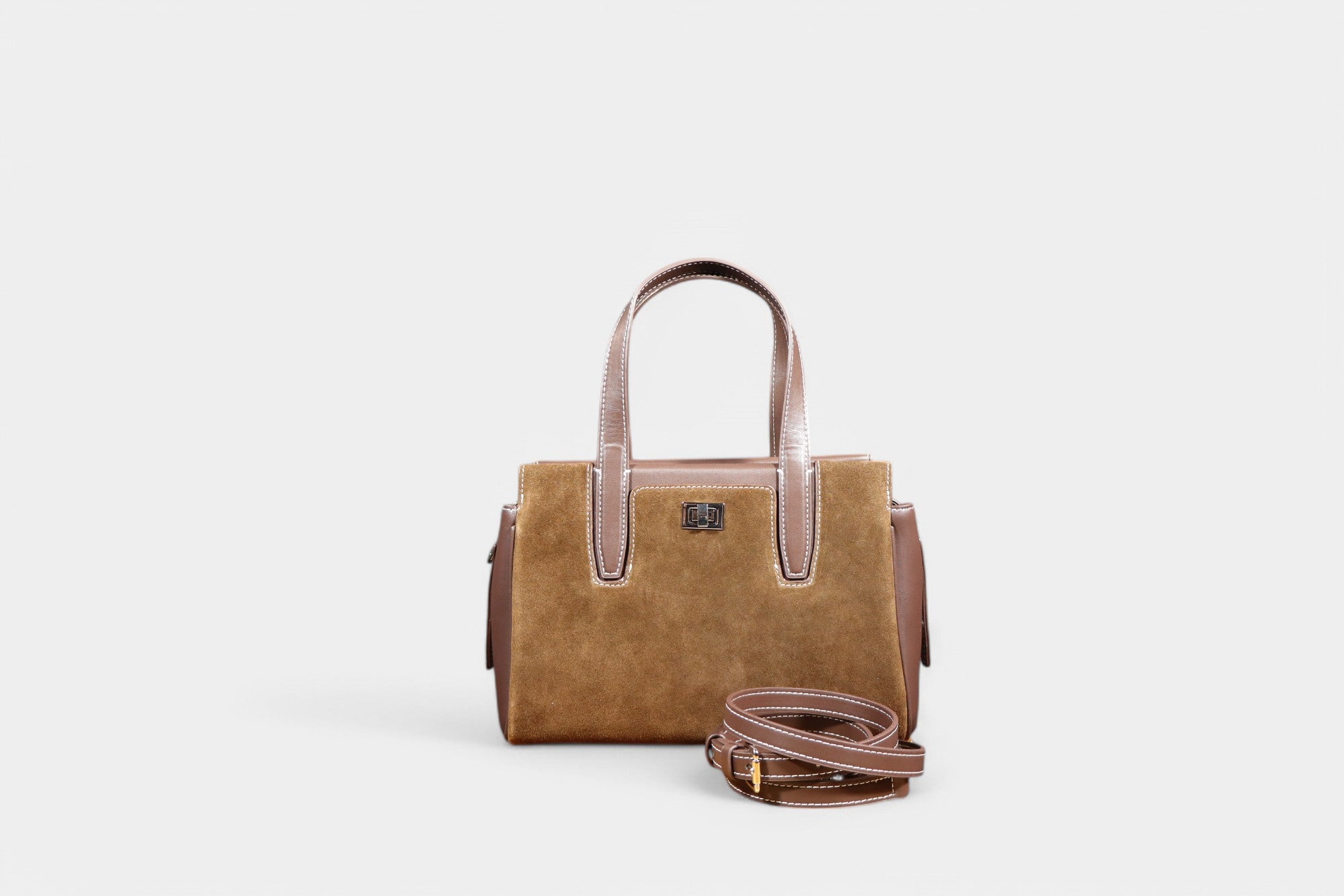 Kleine Braune Tasche mit extra Henkel