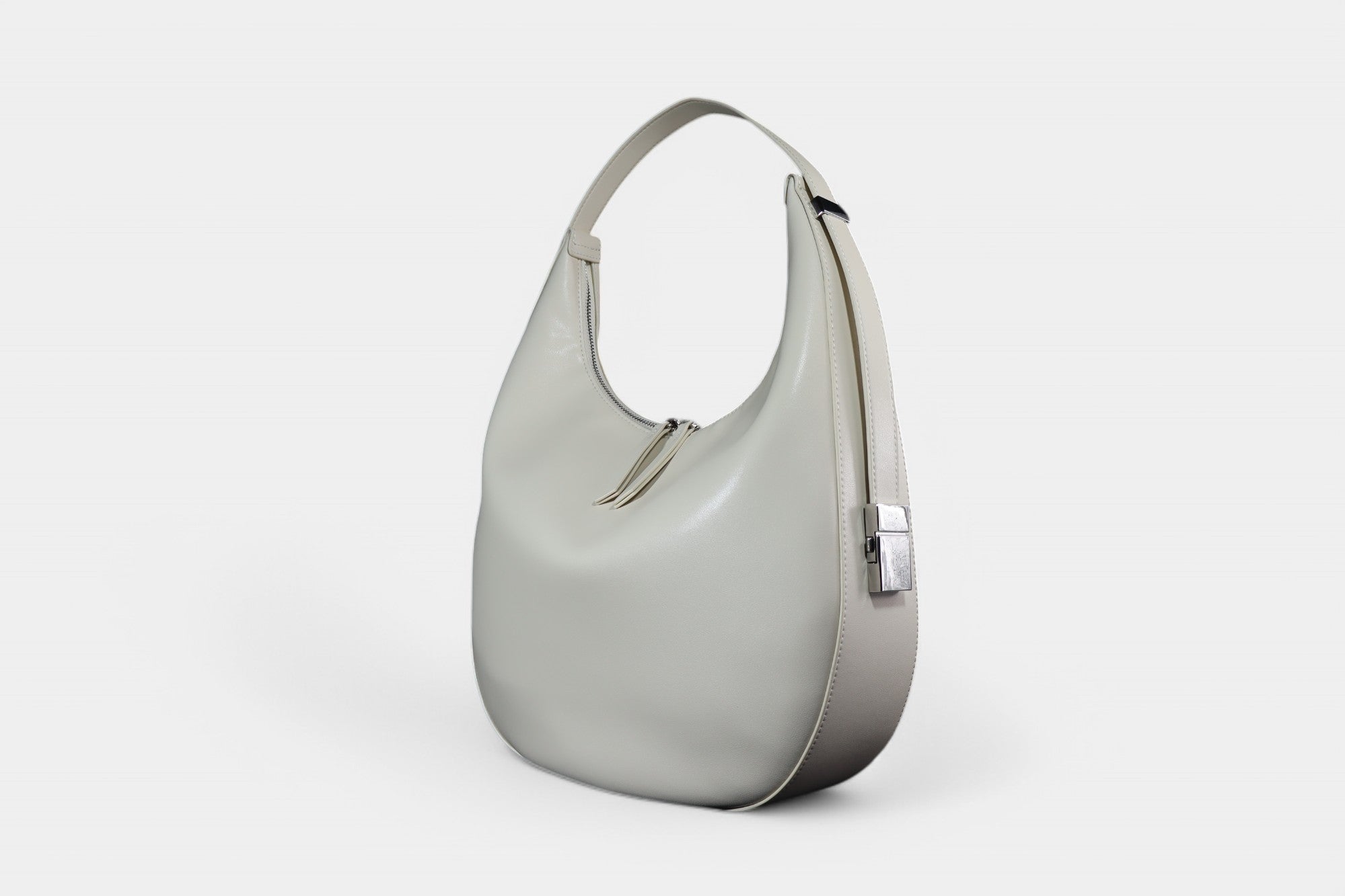 Große Hobo Tasche in Weiß