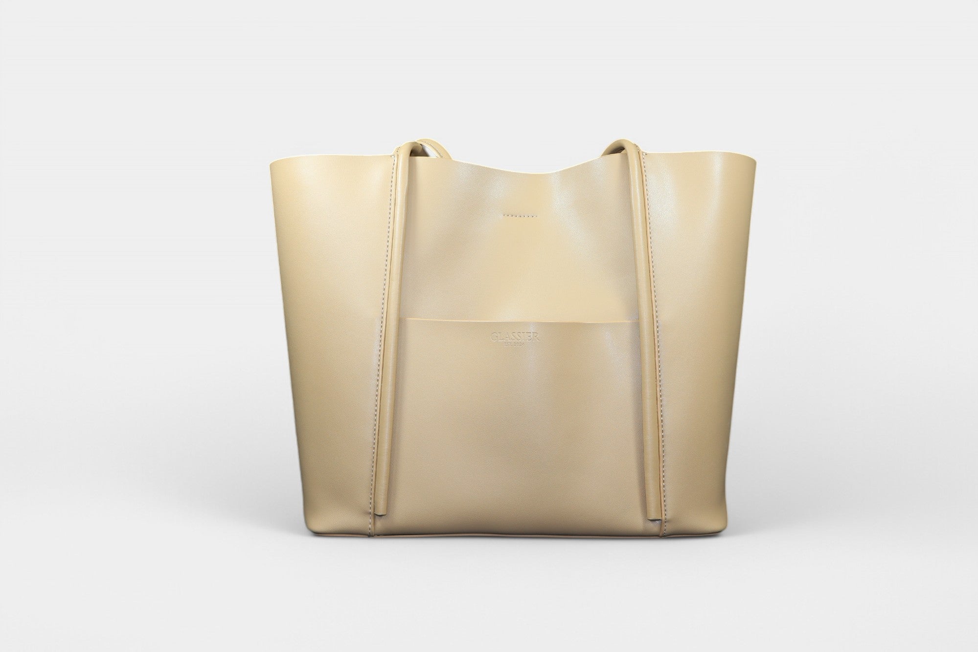 Shopper Tasche in Beige 